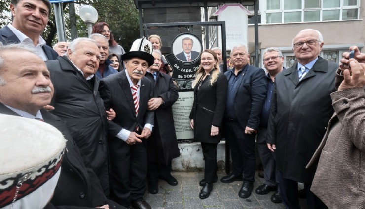 Konak’tan vefa örneği: Dr. Fadıl Ünal’ın adı Güzelyalı’da ölümsüzleşti