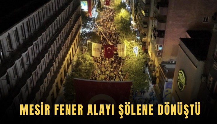 Mesir Fener Alayı şölene dönüştü