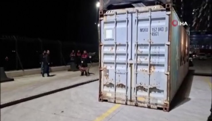 Panama bandıralı gemide 500 milyon liralık kokain ele geçirildi