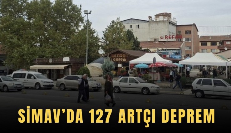 Simav’da 127 artçı deprem