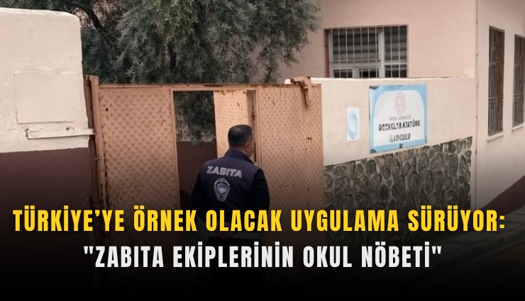 Türkiye’ye örnek olacak uygulama sürüyor: 