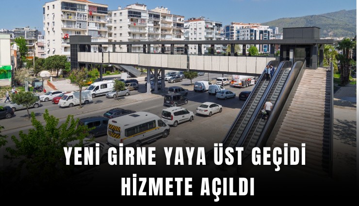 Yeni Girne Yaya Üst Geçidi hizmete açıldı