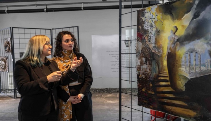 Yeşilova Höyüğü’nde açılan sergi, antikmirası çağdaş sanatla buluşturdu