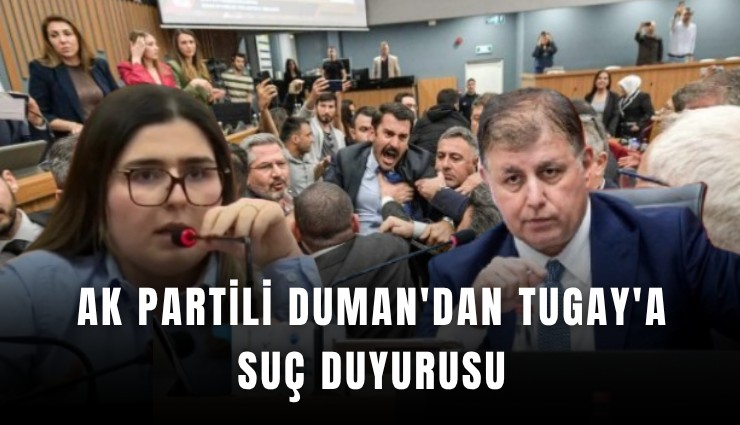 AK Partili Duman'dan Tugay'a suç duyurusu