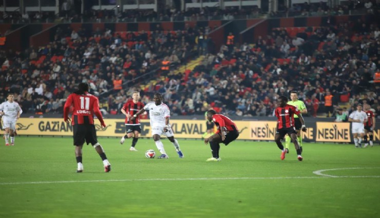 Beşiktaş, Gaziantep'te rahat kazandı: 0-2