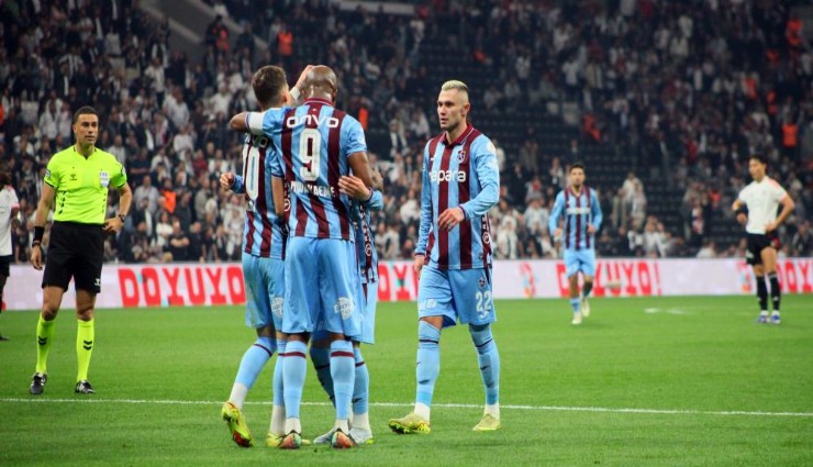 Beşiktaş'ı sahasında 2-1 mağlup ettiler: Derbide kazanan Trabzonspor