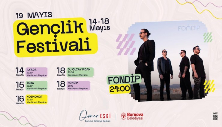 Bornova’da Gençlik Haftası sahnesi yerel sanatçılara emanet