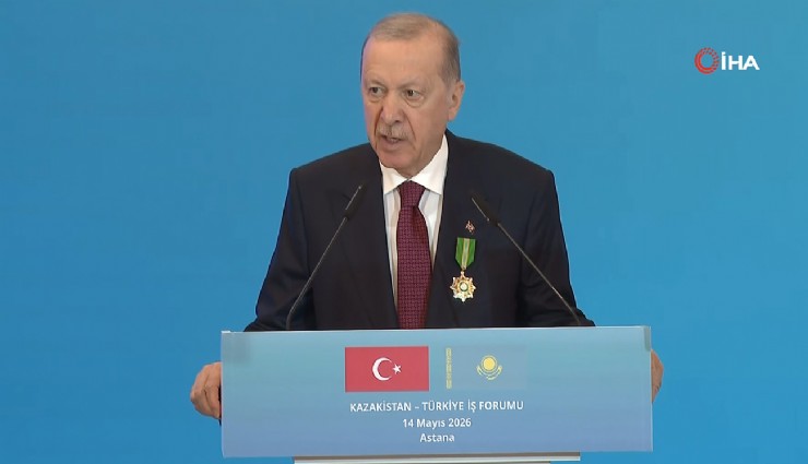 Cumhurbaşkanı Erdoğan: ''Türk dünyası olarak sorumluluk almaktan hiçbir zaman kaçınmayacağız''