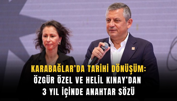 Karabağlar’da tarihi dönüşüm: Özgür Özel ve Helil Kınay’dan 3 yıl içinde anahtar sözü