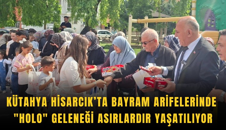 Kütahya Hisarcık’ta bayram arifelerinde 