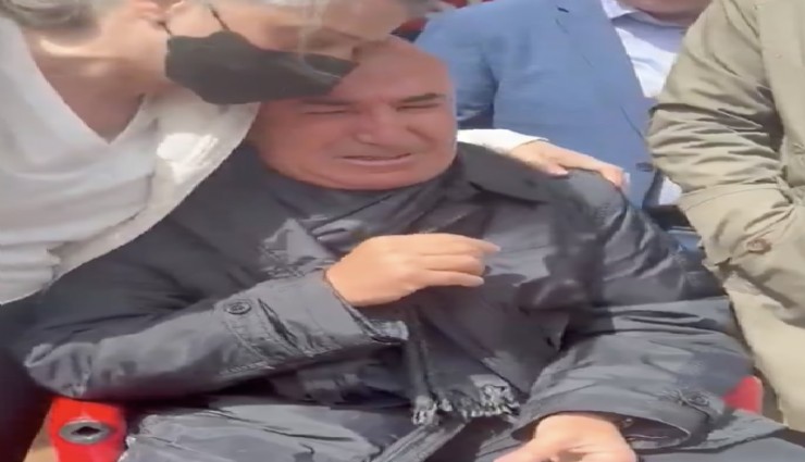 Mahmut Tanal gözyaşlarına hakim olamadı: 