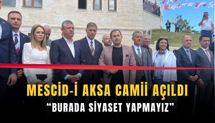 Mescid-i Aksa Camii açıldı:  Burada siyaset yapmayız