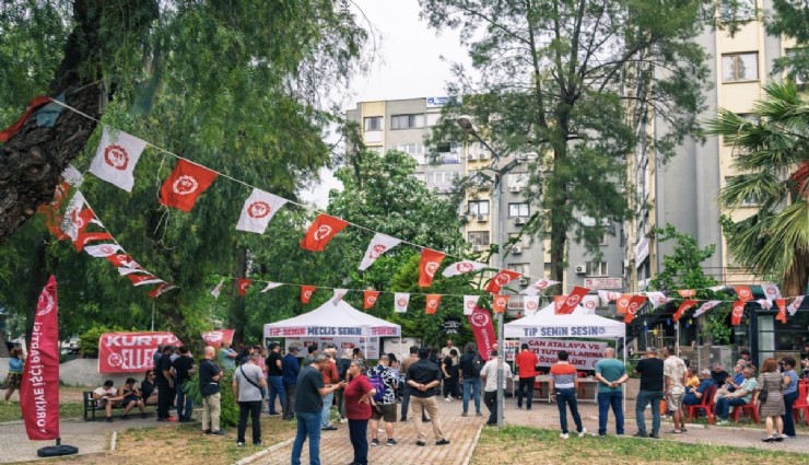 TİP Bornova’da yeni ilçe bürosunu açtı