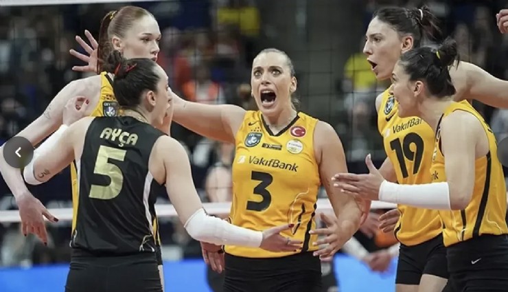 Türk finalinde zafer Vakıfbank’ın oldu