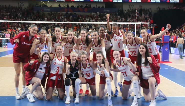 A Milli Kadın Voleybol Takımı, Çin’i 3-2 mağlup etti