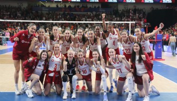 A Milli Kadın Voleybol Takımı, Çin'i 3-2 mağlup etti