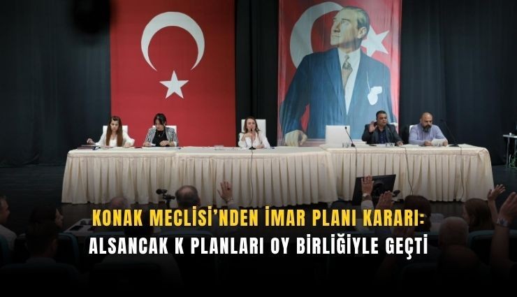 Alsancak bölgesinde K planları için onay