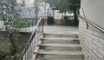 Ankara’da sağanak ve dolu hayatı felç etti: Cadde ve yollar göle döndü