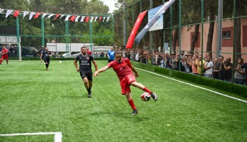 Bornova Belediyesi'nde futbol heyecanı sona erdi