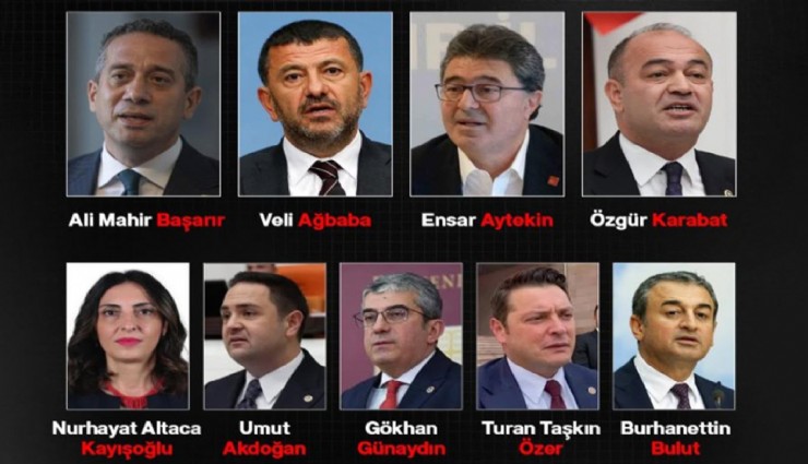 CHP’de disiplin sürecinde yeni aşama: 9 vekilin üyelik kaydı silindi