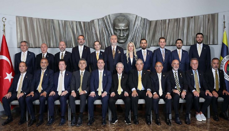 Fenerbahçe’de yönetim kurulu görev dağılımı yapıldı