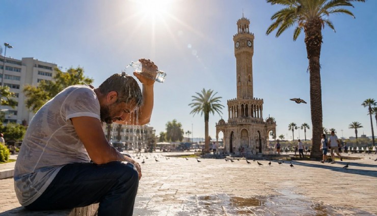 İzmir kavruluyor: Sıcaklıklar hafta sonuna doğru 37 dereceyi görecek