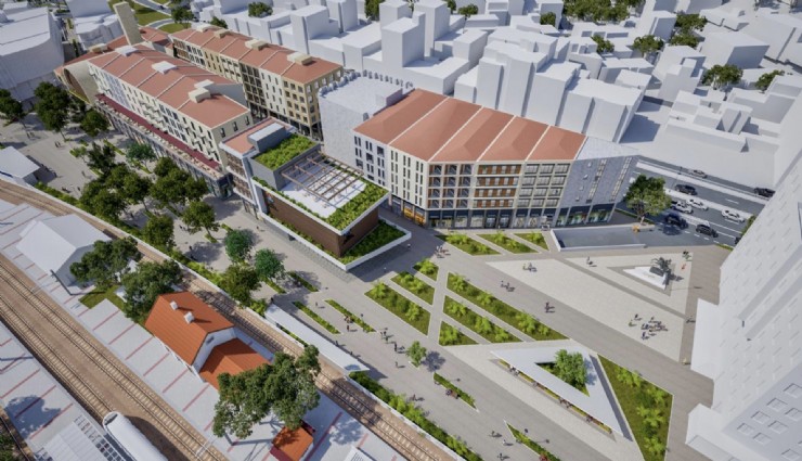 Kasaplar Meydanı dönüşüyor: Çiğli’ye yeni yaşam merkezi geliyor