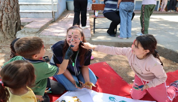 Kirazlı öğrencilere unutulmaz yıl sonu eğlencesi