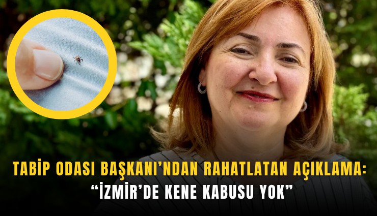 Tabip Odası Başkanı’ndan rahatlatan açıklama:'' İzmir’de kene kabusu yok''
