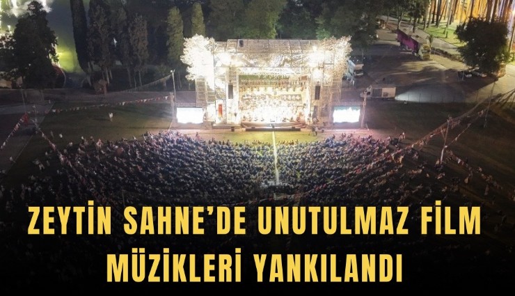 Zeytin Sahne’de unutulmaz film müzikleri yankılandı