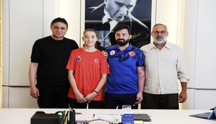 Aliağalı taekwondocu Merve, Türkiye'yi temsil edecek
