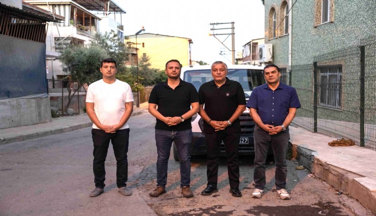 Başkan Eşki sabahın ilk ışıklarıyla sahada: 
