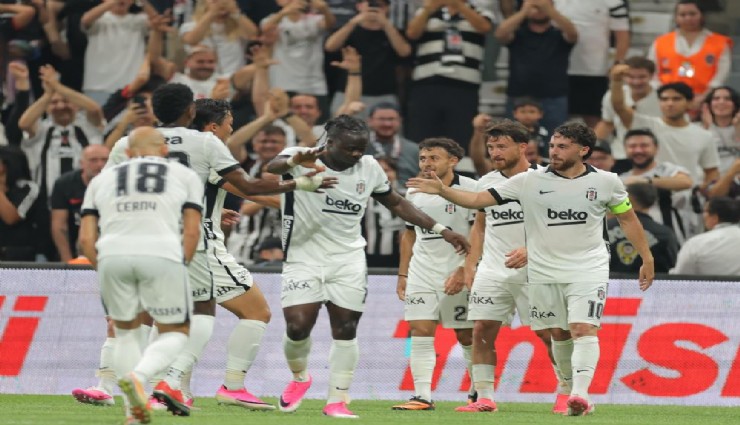 Beşiktaş tek golle avantajı kaptı: 1-0