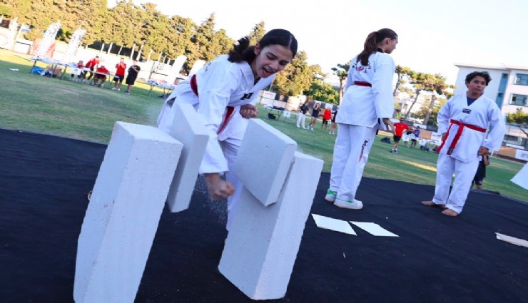 Çeşme yaz spor okulları kapılarını açtı