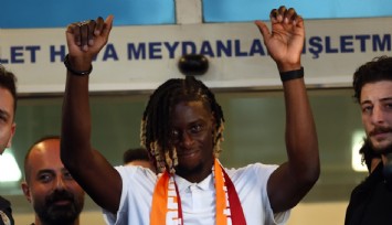 Galatasaray'ın yeni transferi Lesley Ugochukwu, İstanbul'a geldi