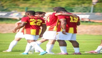 Göztepe, hazırlık maçında galip