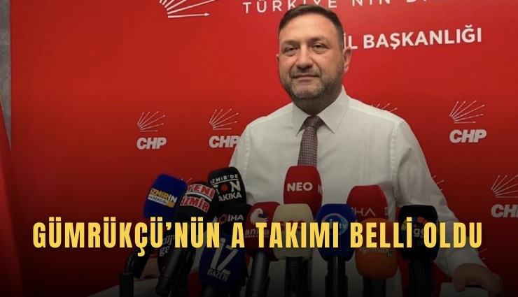 Gümrükçü’nün A takımı belli oldu