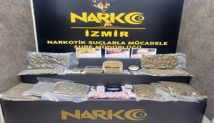 İzmir'de zehir operasyonu: 11,5 kilo uyuşturucu ele geçirildi