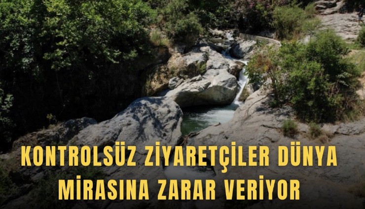 Kontrolsüz ziyaretçiler dünya mirasına zarar veriyor