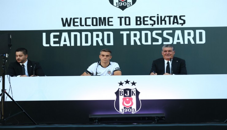 Leandro Trossard, 20 bin taraftarın önünde imzayı attı