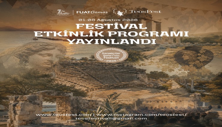 TeosFest 2026 başlıyor: Seferihisar sekiz gün boyunca sanatın merkezi olacak