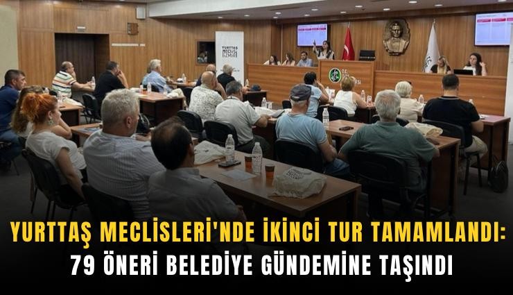 Yurttaş Meclisleri'nde ikinci tur tamamlandı: 79 öneri belediye gündemine taşındı